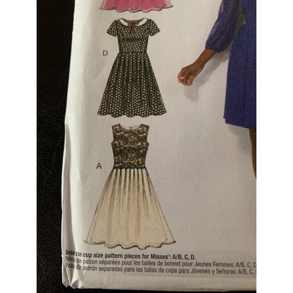 McCall's Misses Dress Sewing Pattern Sz 14 - 22 M7083 - Uncut - Picture 2 of 9